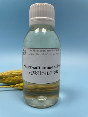 Het amino Vloeibare, Amino Functionele Silicone Vlotte en Dikke Handfeel van de Siliconeolie voor Stoffen