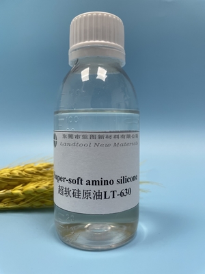 De zwakke Waterontharder Van kationen van het Viscositeits AminodieSilicone in Katoen &amp; Polyester wordt gebruikt
