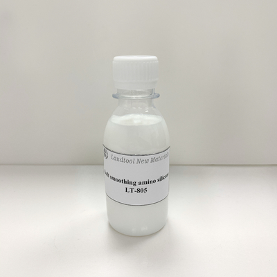De melkachtige Witte 125KG-Emulgator van de Siliconeolie, de Mollige Waterontharder Van kationen van Handfeel