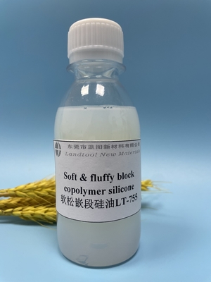 Van de het Siliconeemulsie van het blokcopolymeer de Zachte Pluizige Stabiliteit van Handfeel Grote Uitvoerige