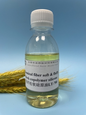 65% PH 7.5-8.5 Chemisch het Copolymeersilicone van het Vezel Zacht & Pluizig Blok