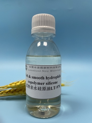 Mollige Zachte en Vlotte van het het Copolymeersilicone van Handfeel Hydrofiele de Olie Zwakke Van kationen