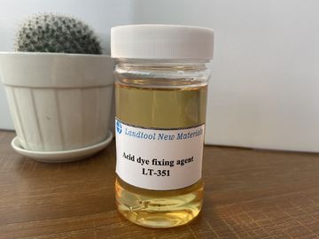 Kleurstoffen die de Textiel Hulp Gouden Gele Transparante Vloeistof van het Agenten Aromatische Polymeer bevestigen